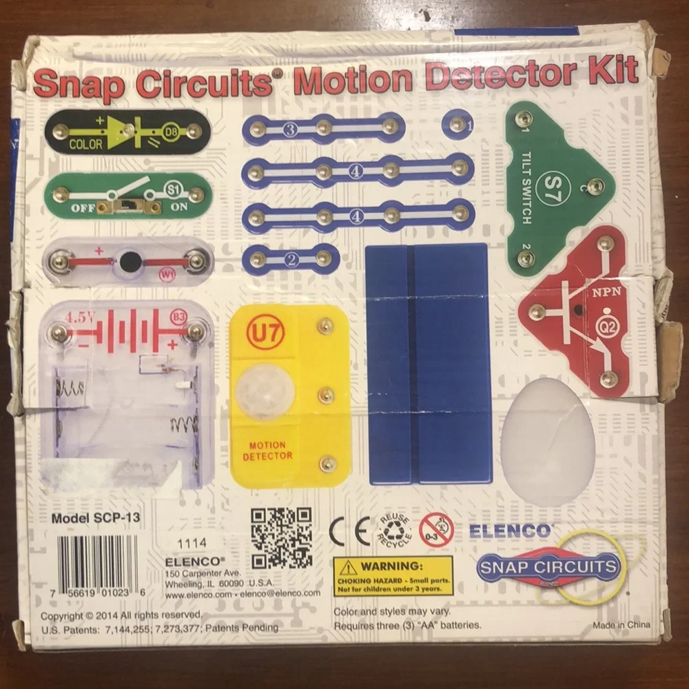 Snap Circuit Motion Detector Kit - Picture 2 of 2